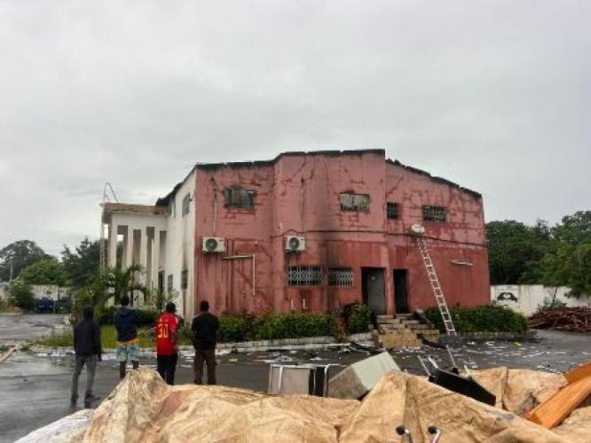 Côte d‘Ivoire : Tafiré / Un incendie ravage partiellement la Mairie 